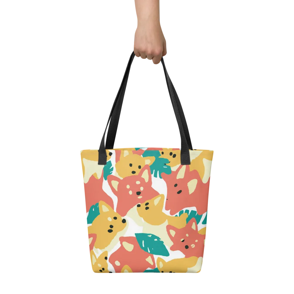 Purrfect Palette on Tote Bag — Front