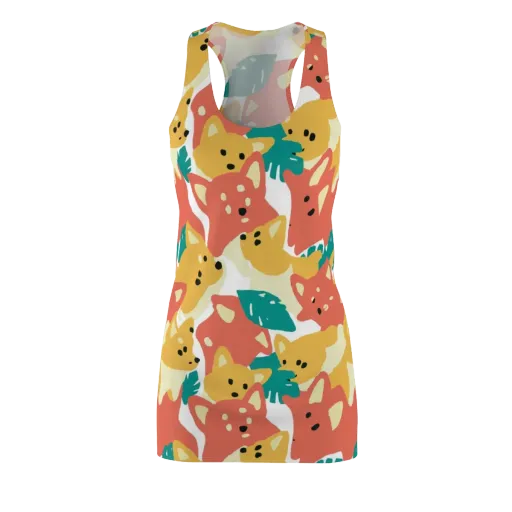 Purrfect Palette on a Racerback Dress