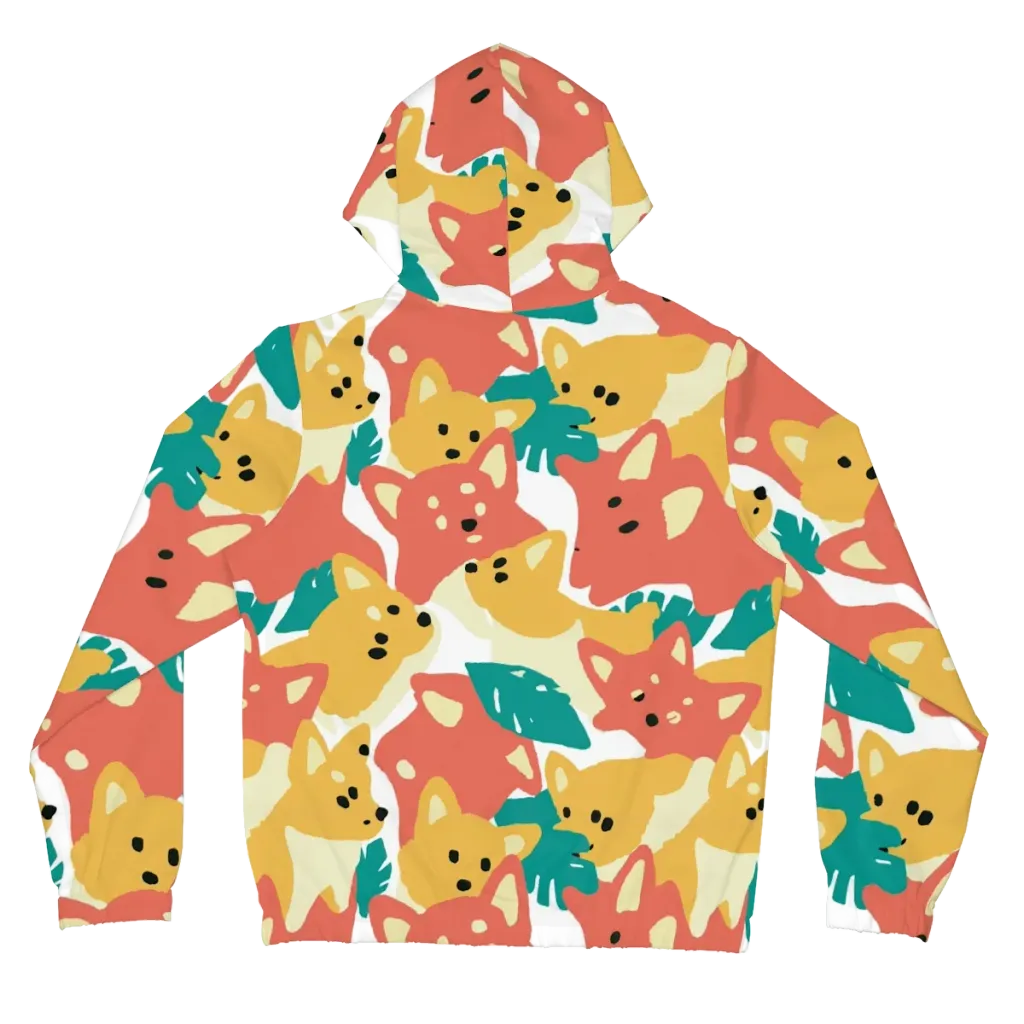 Purrfect Palette on Women's Full-Zip Hoodie — Back