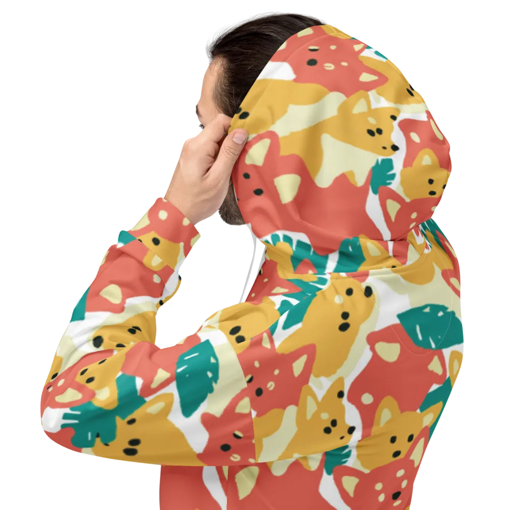 Purrfect Palette on Hoodie — Back