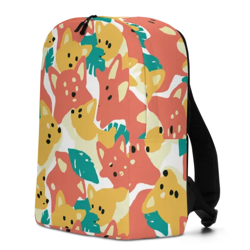 Purrfect Palette on a Minimalist Backpack