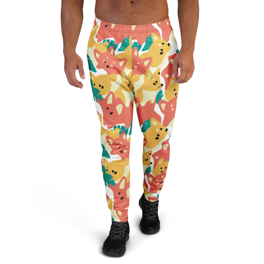 Purrfect Palette on Men's Joggers — Front