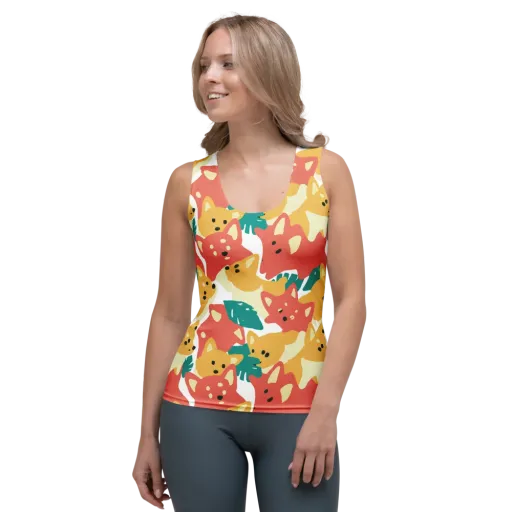 Purrfect Palette on a Women's Tank Top