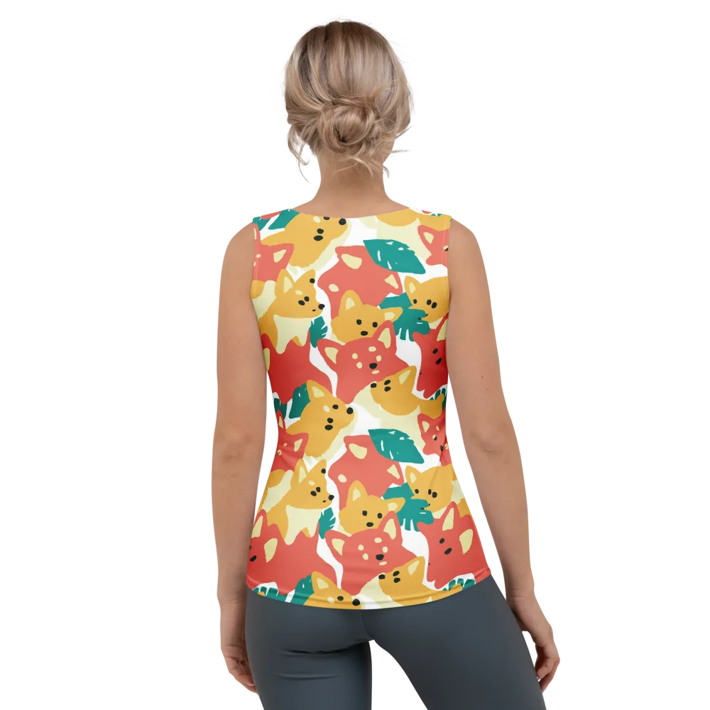 Purrfect Palette on Women's Tank Top — Back