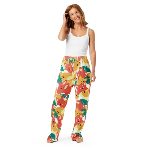 Purrfect Palette on a Women's Pajama Pants