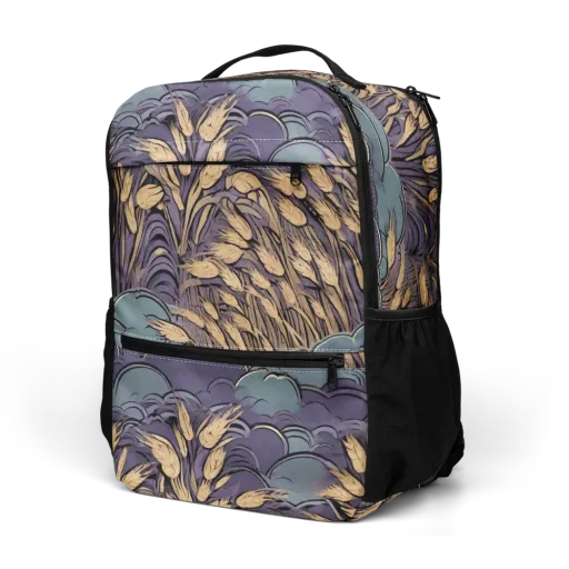 Lavender Harvest on a Utility Backpack