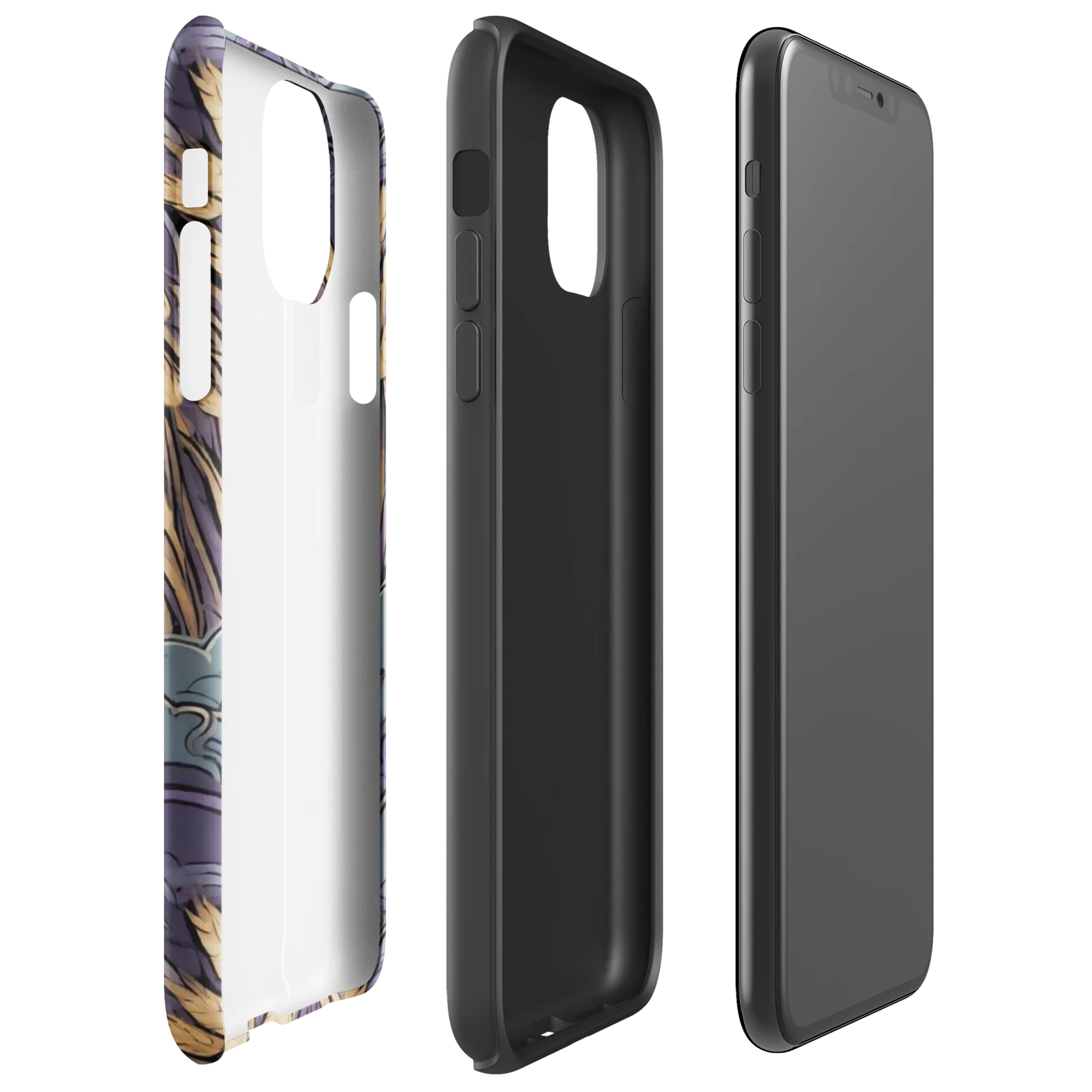 Lavender Harvest on Tough Case for iPhone® — Right