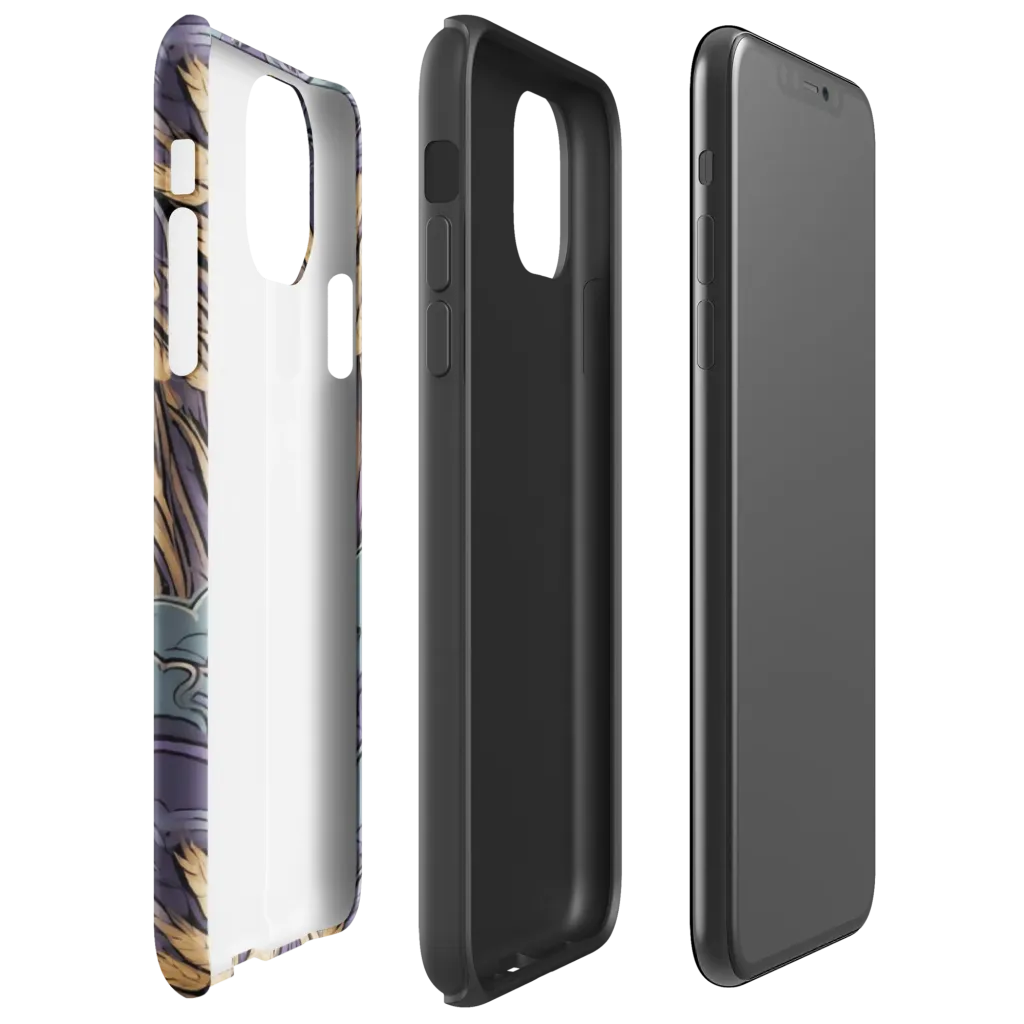Lavender Harvest on Tough Case for iPhone® — Right