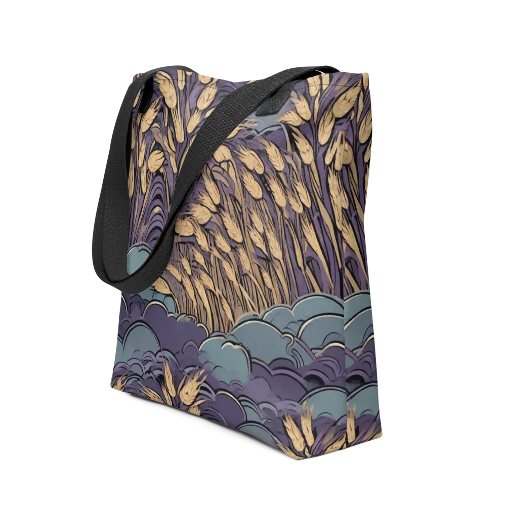 Lavender Harvest on Tote Bag — Front