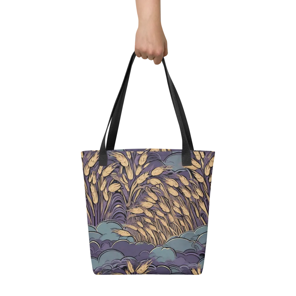 Lavender Harvest on Tote Bag — Front