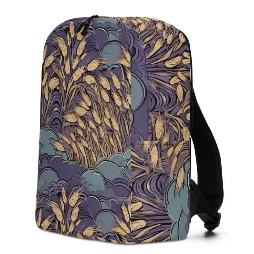 Lavender Harvest on a Minimalist Backpack