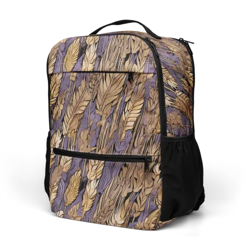 Amethyst Wheat on a Utility Backpack
