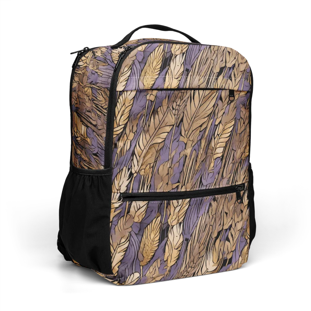 Amethyst Wheat on Utility Backpack — Right Front