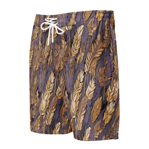 Amethyst Wheat on a Men's Board Shorts