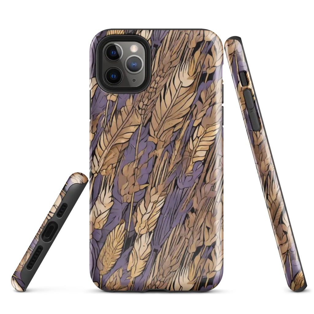 Amethyst Wheat on Tough Case for iPhone® — Front