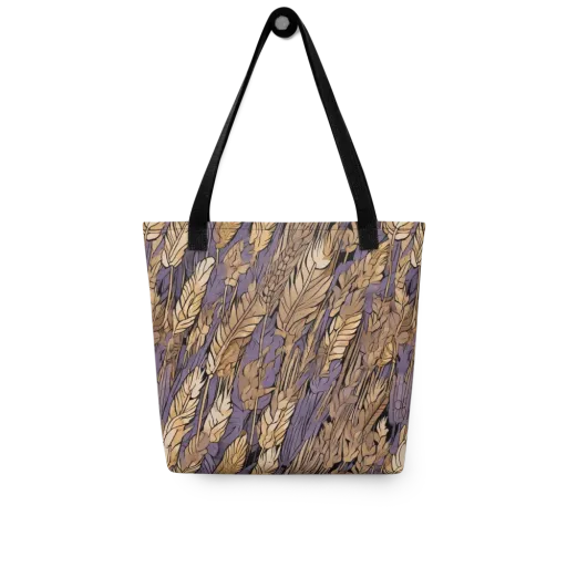 Amethyst Wheat on a Tote Bag