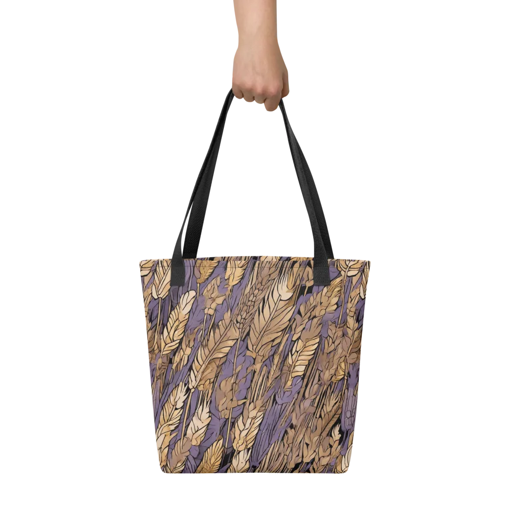 Amethyst Wheat on Tote Bag — Front