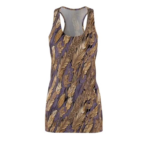 Amethyst Wheat on a Racerback Dress