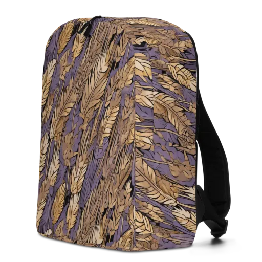 Amethyst Wheat on a Minimalist Backpack
