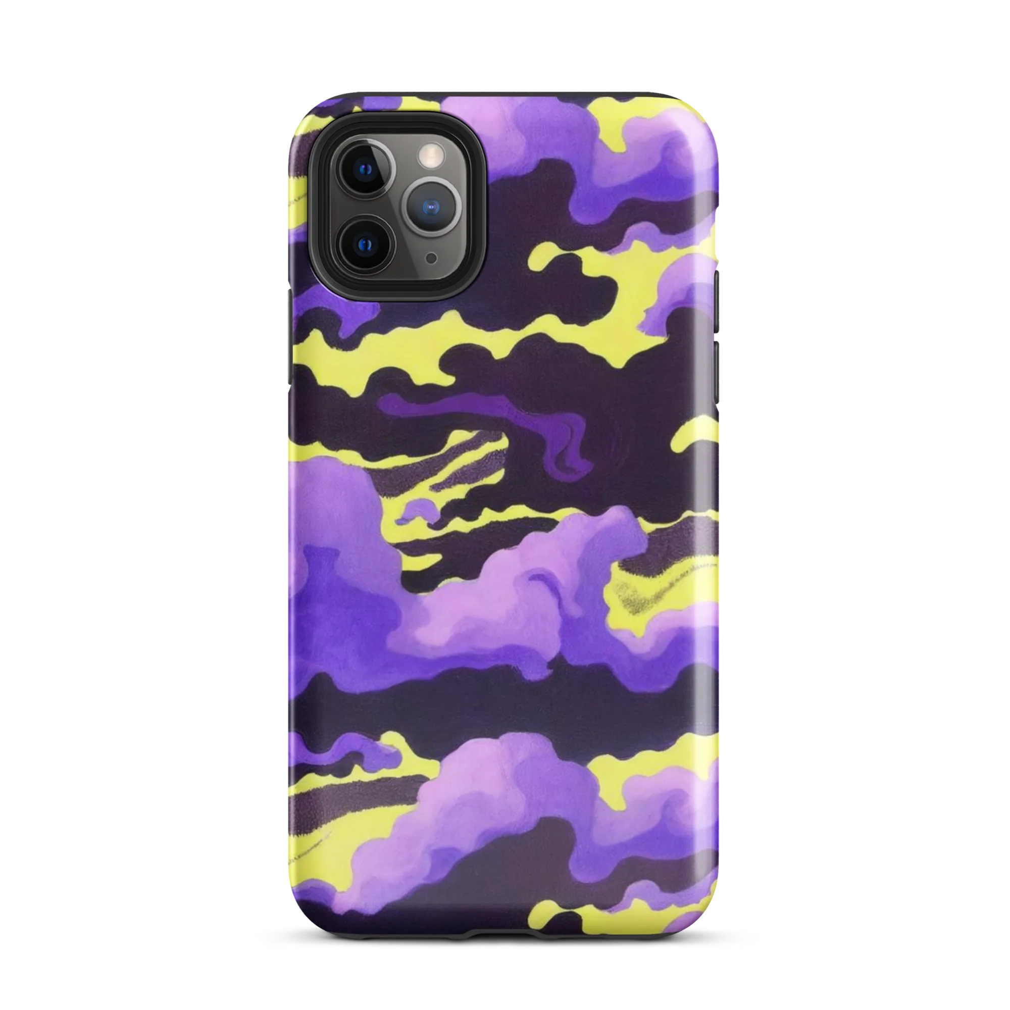 Night Bloom Current on Tough Case for iPhone® — Front