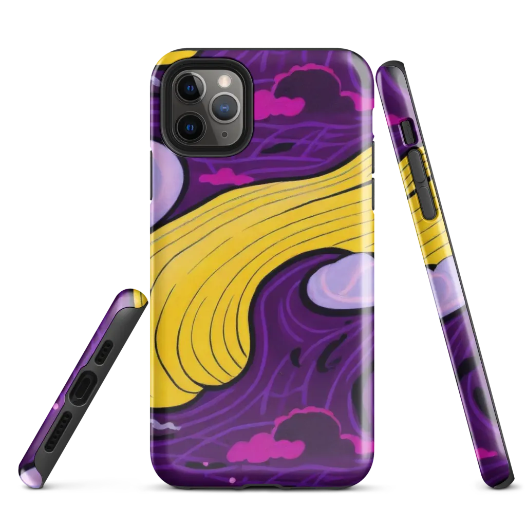 Neon Moonwash on Tough Case for iPhone® — Front