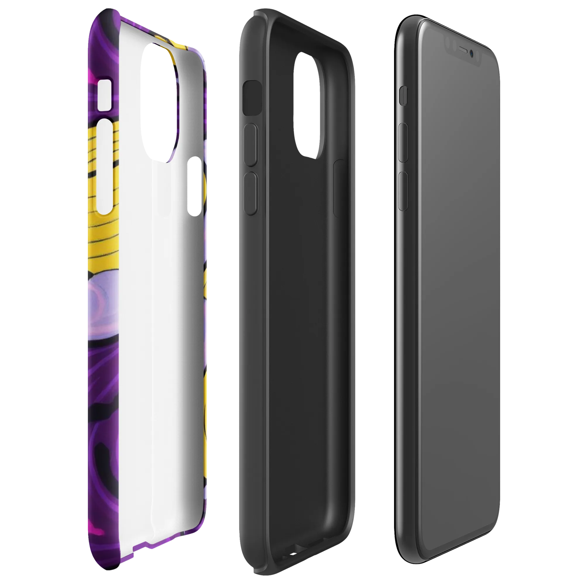 Neon Moonwash on Tough Case for iPhone® — Right