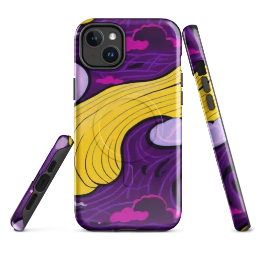 Neon Moonwash on a MagSafe Tough Case for iPhone®