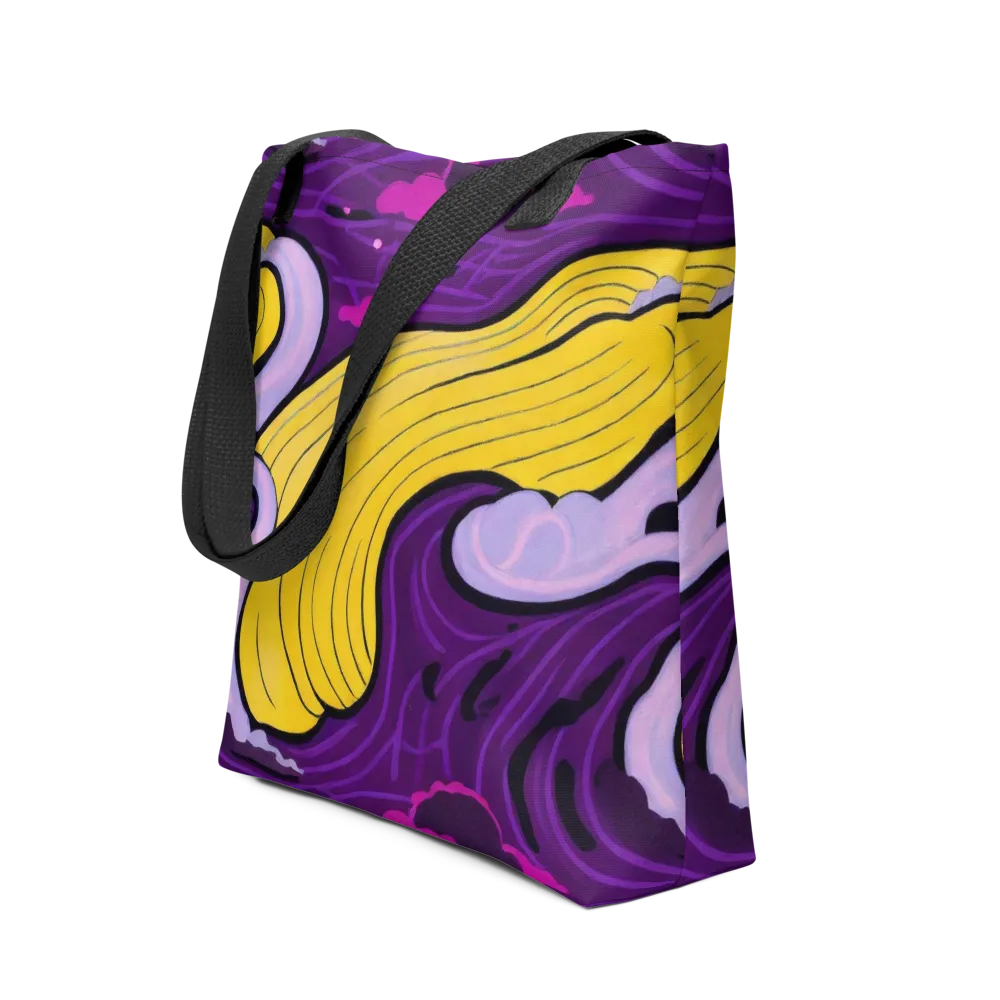 Neon Moonwash on Tote Bag — Front