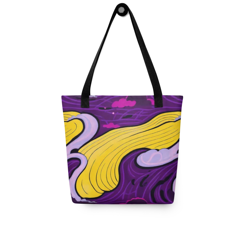 Neon Moonwash on Tote Bag — Front