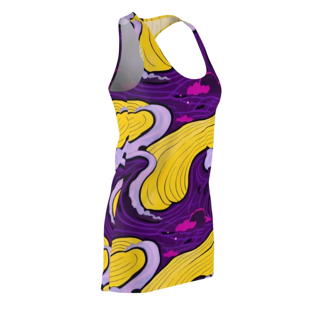 Neon Moonwash on Racerback Dress — Front Side