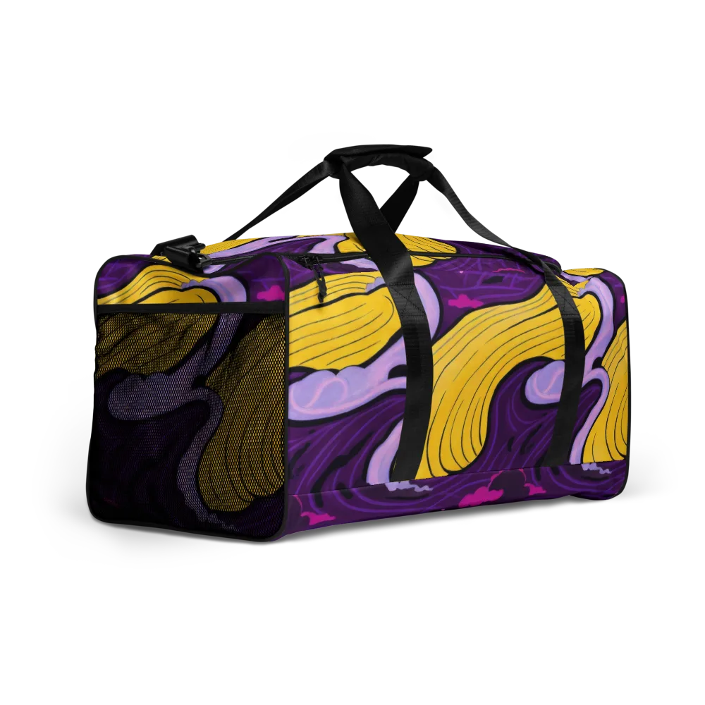 Neon Moonwash on Duffle Bag — Right Front