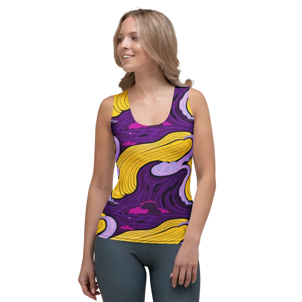 Neon Moonwash on Women's Tank Top — Front