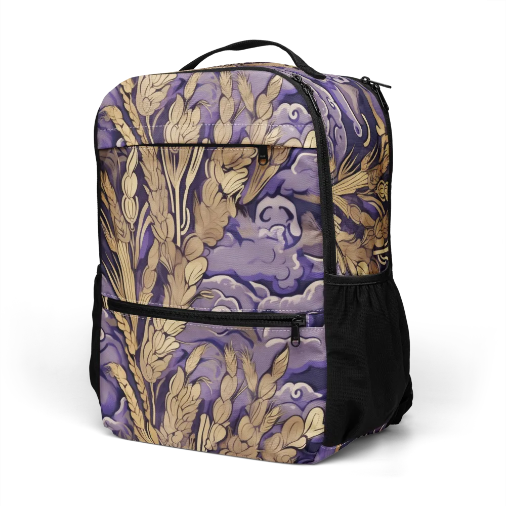 Amethyst Grain on Utility Backpack — Left Front