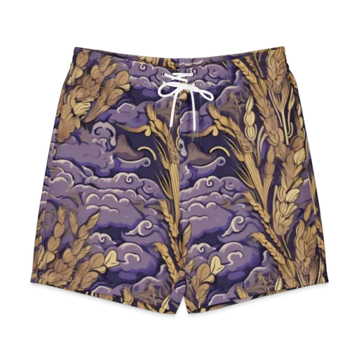 Amethyst Grain on a Men's Board Shorts