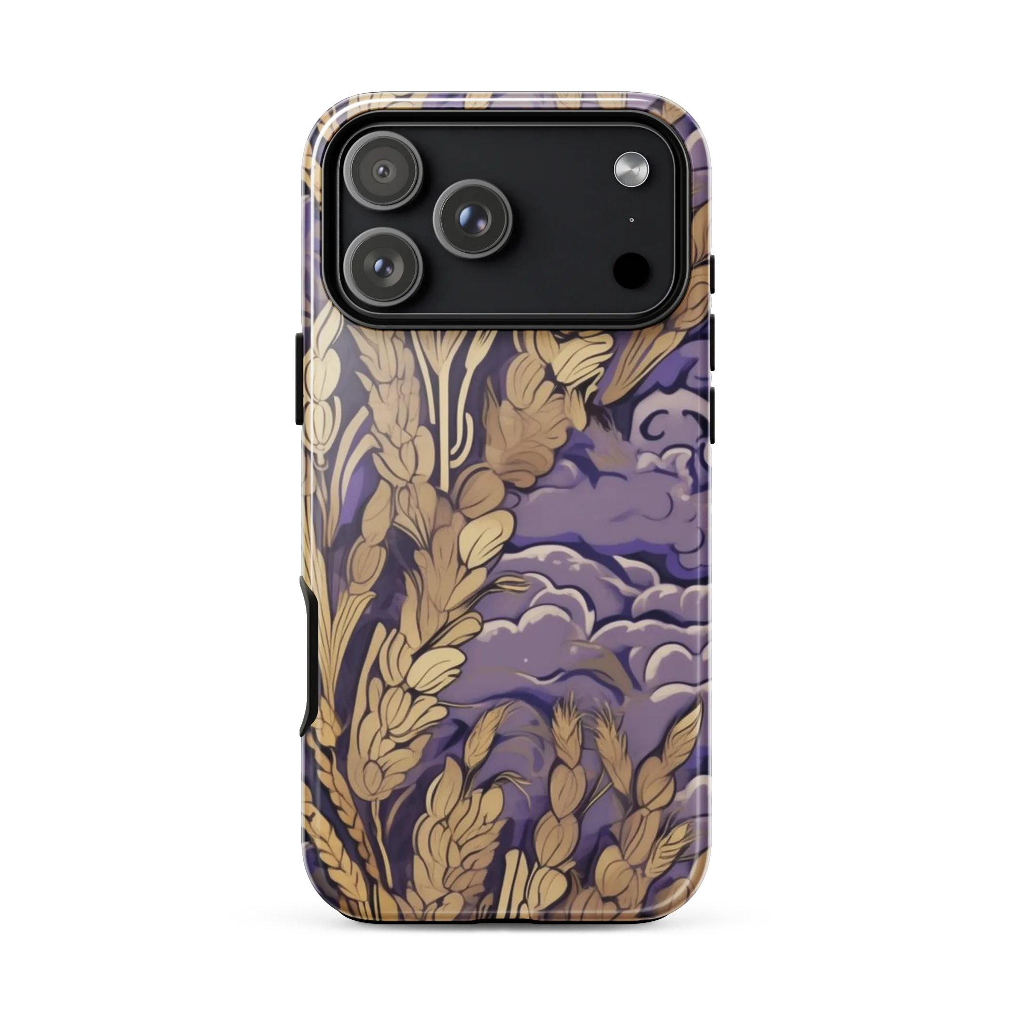 Amethyst Grain on Tough Case for iPhone® — Front