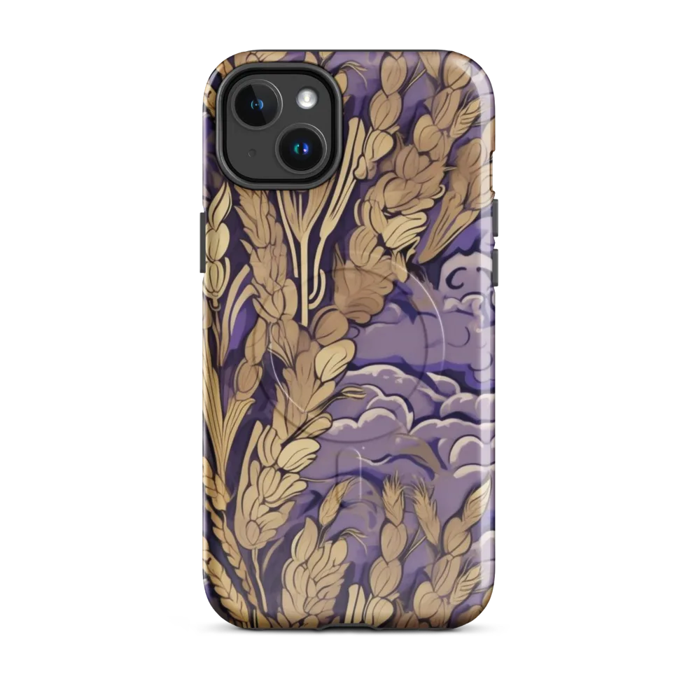 Amethyst Grain on MagSafe Tough Case for iPhone® — Front