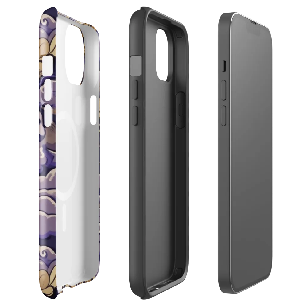 Amethyst Grain on MagSafe Tough Case for iPhone® — Front