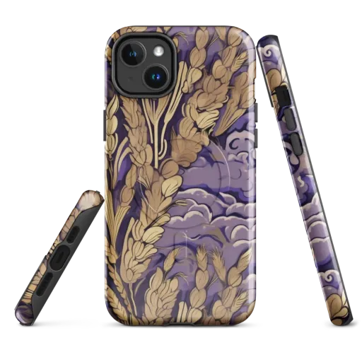 Amethyst Grain on a MagSafe Tough Case for iPhone®