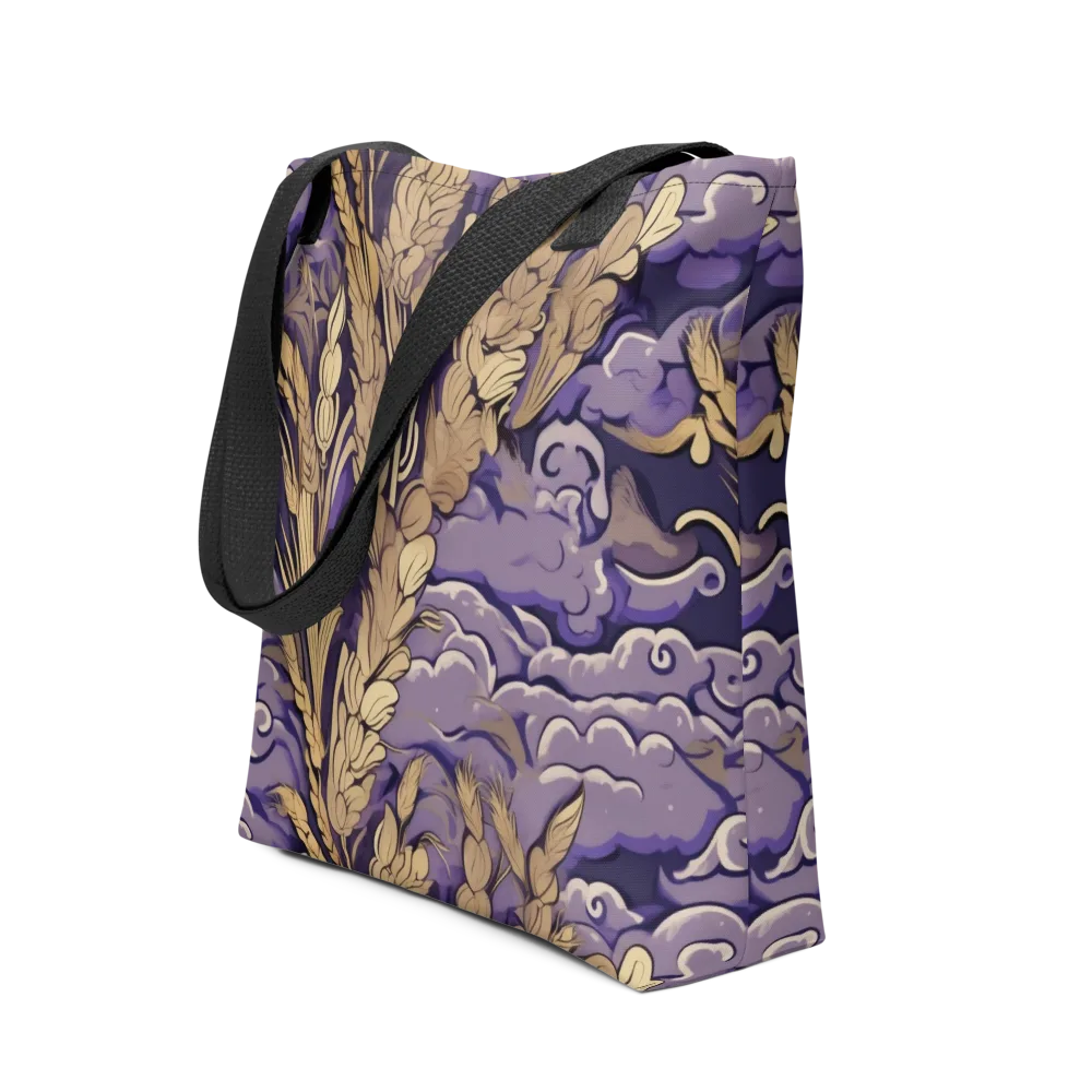 Amethyst Grain on Tote Bag — Front