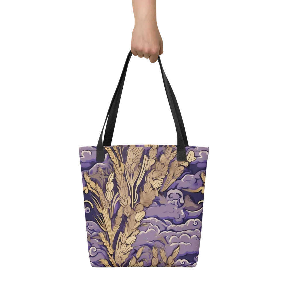 Amethyst Grain on Tote Bag — Front
