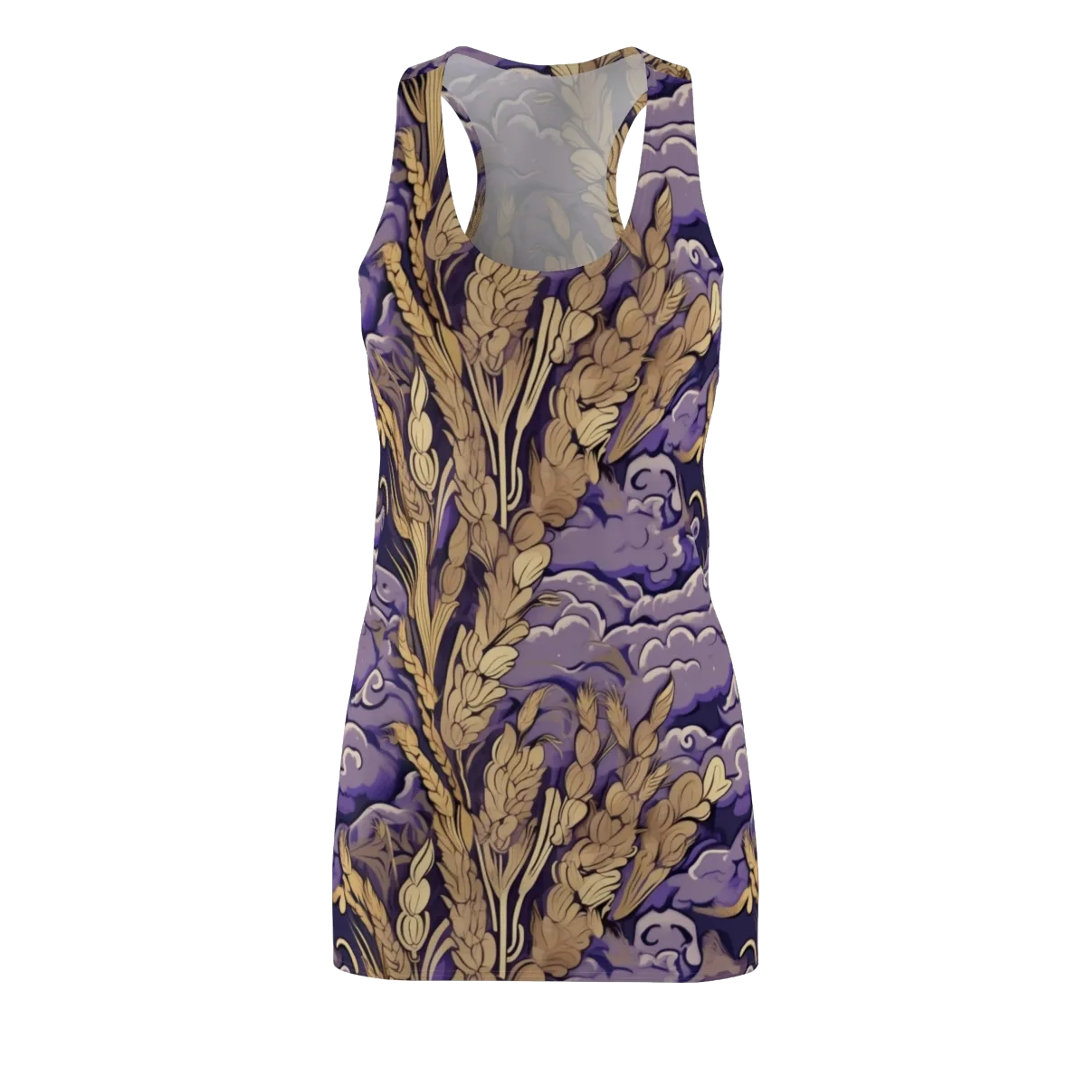 Amethyst Grain on Racerback Dress — Front