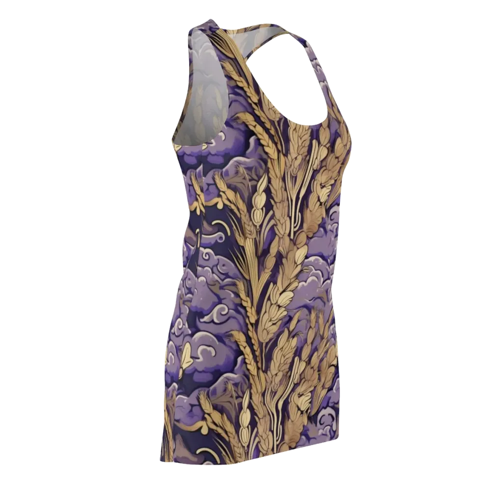 Amethyst Grain on Racerback Dress — Front Side