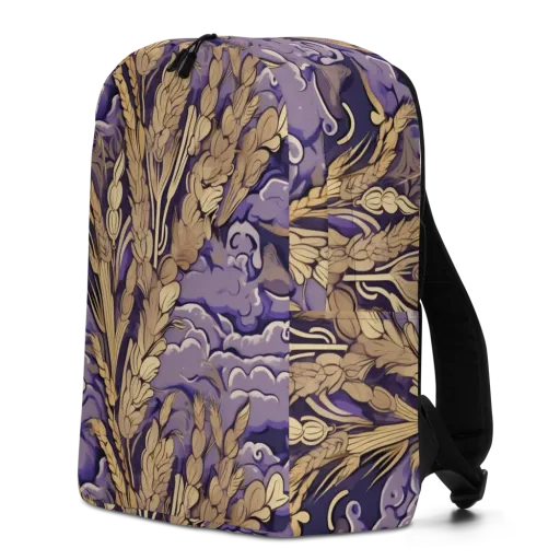 Amethyst Grain on a Minimalist Backpack