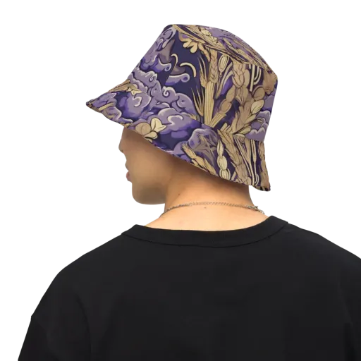 Amethyst Grain on a Reversible Bucket Hat