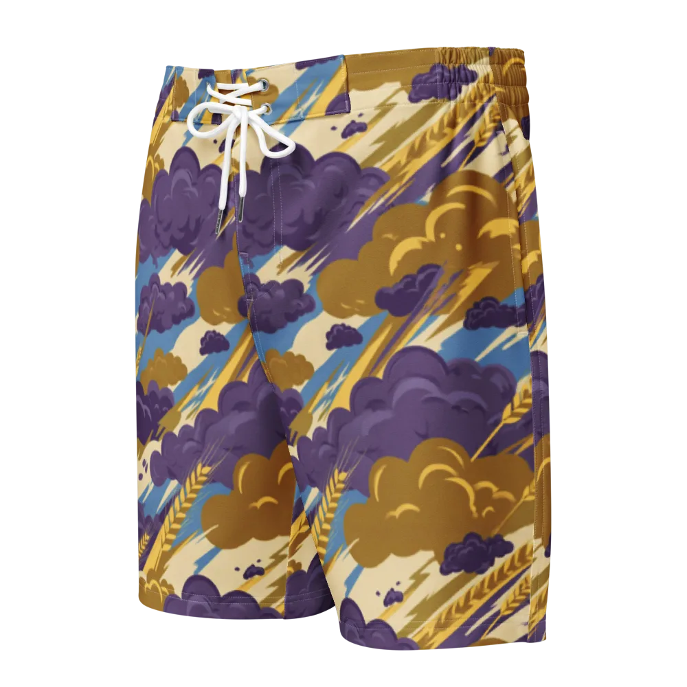 Harvest Tempest on Men's Board Shorts — Front