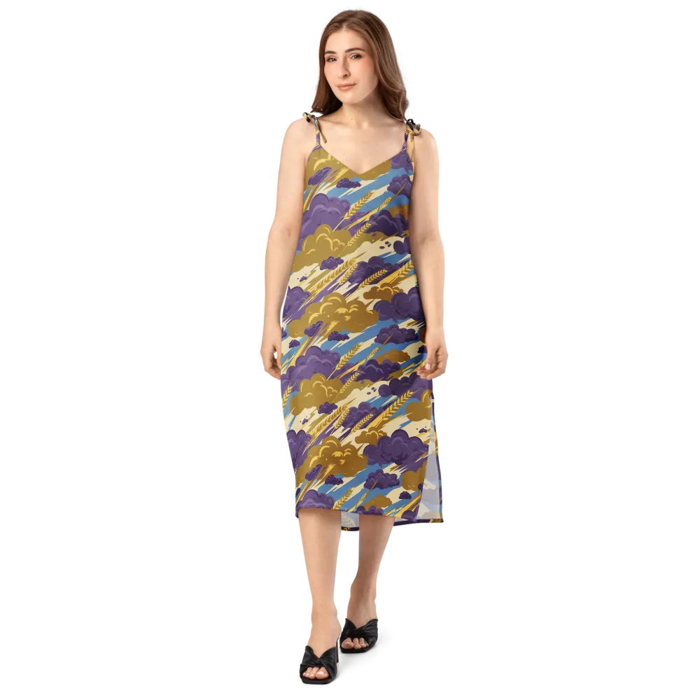 Harvest Tempest on Slip Dress — Front