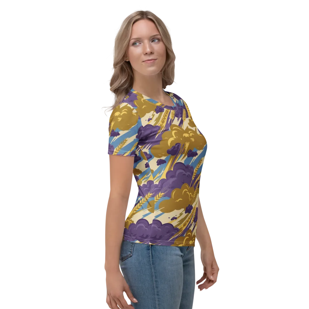 Harvest Tempest on Women's Crew Neck T-Shirt — Right