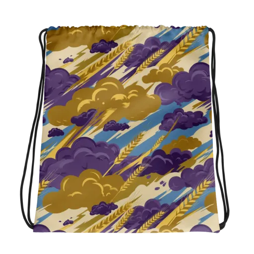 Harvest Tempest on a Drawstring Bag
