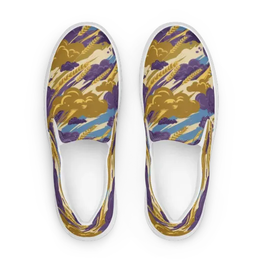 Harvest Tempest on a Women's Slip-On Canvas Shoes