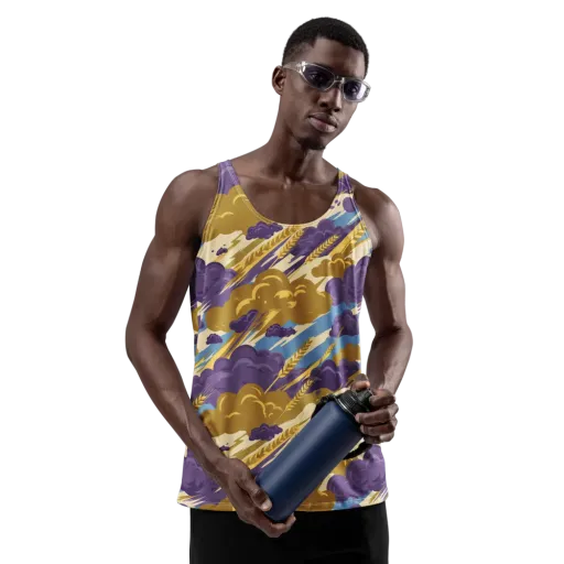 Harvest Tempest on a Men's Tank Top